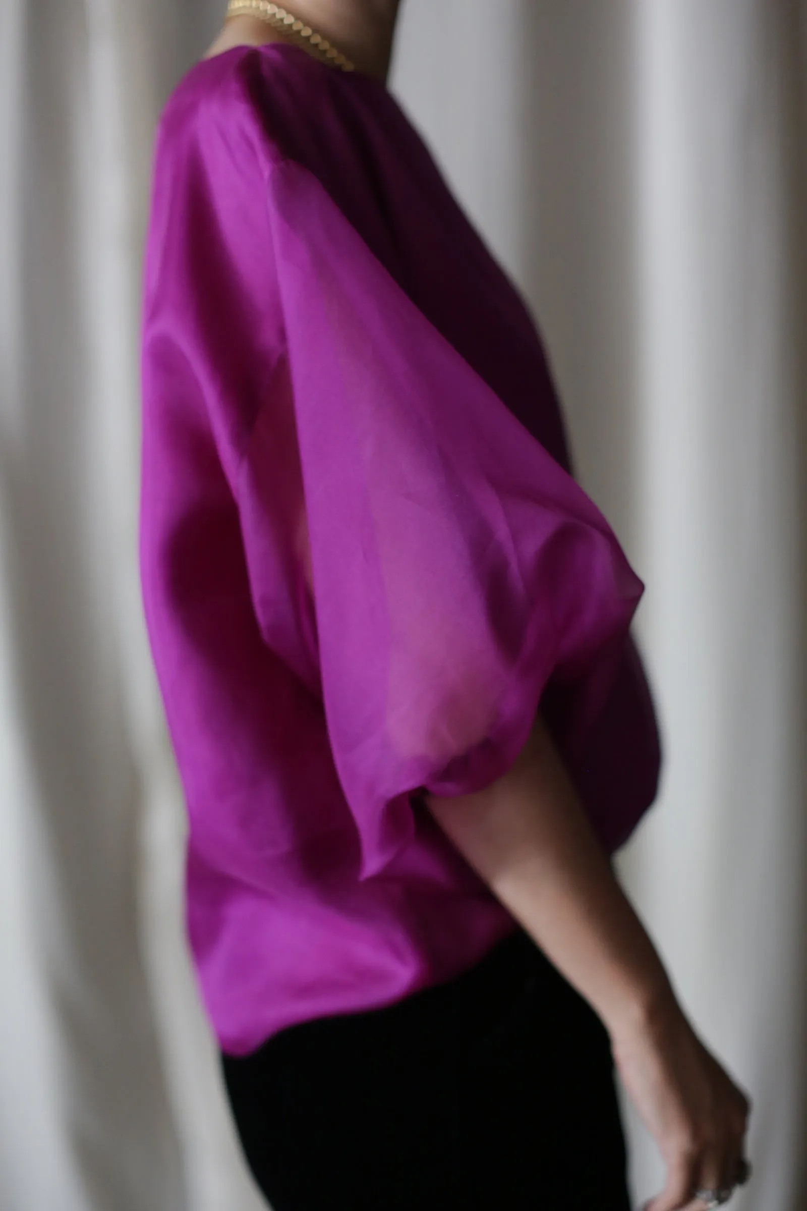 Poppy Top | Fuchsia