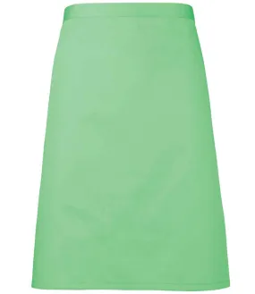 Premier 'Colours' Mid Length Apron | Apple Green