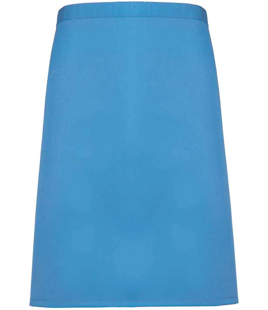 Premier 'Colours' Mid Length Apron | Sapphire Blue