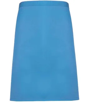 Premier 'Colours' Mid Length Apron | Sapphire Blue