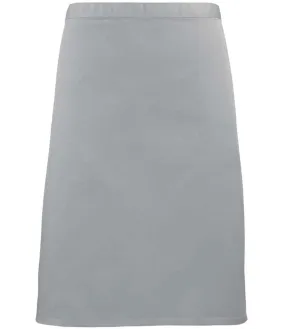 Premier 'Colours' Mid Length Apron | Silver