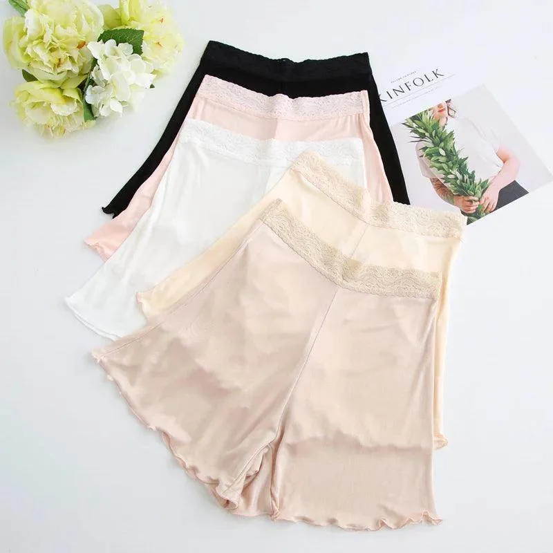 Silk Panties - Safety Shorts Under Comfortable Ladies