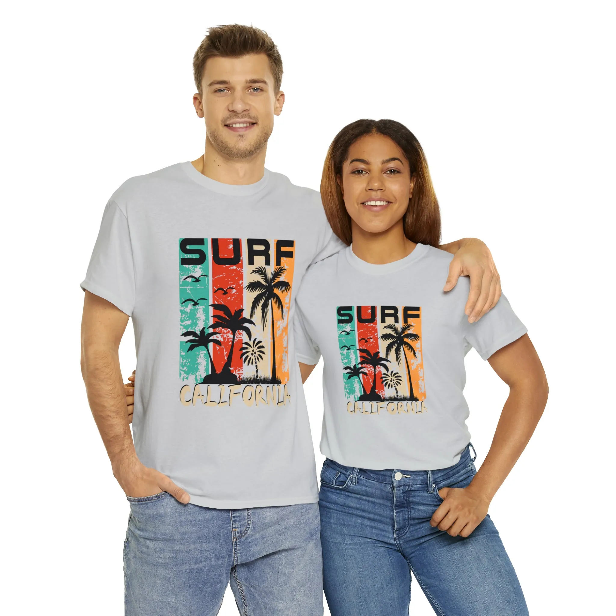 Surf California Cotton Tee