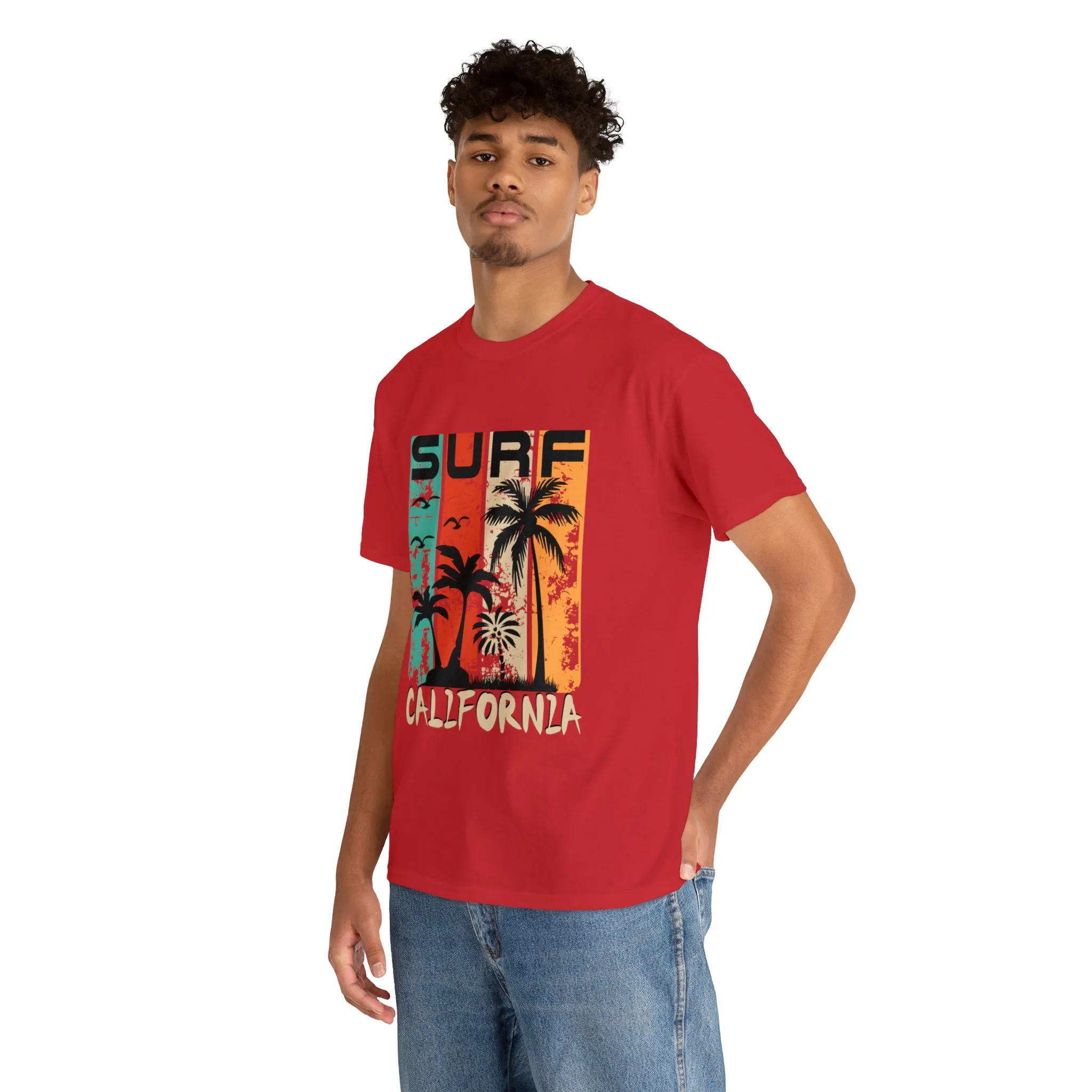 Surf California Cotton Tee