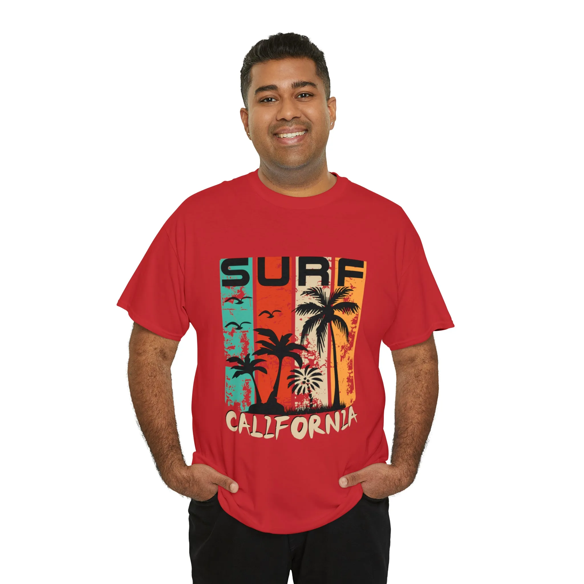 Surf California Cotton Tee