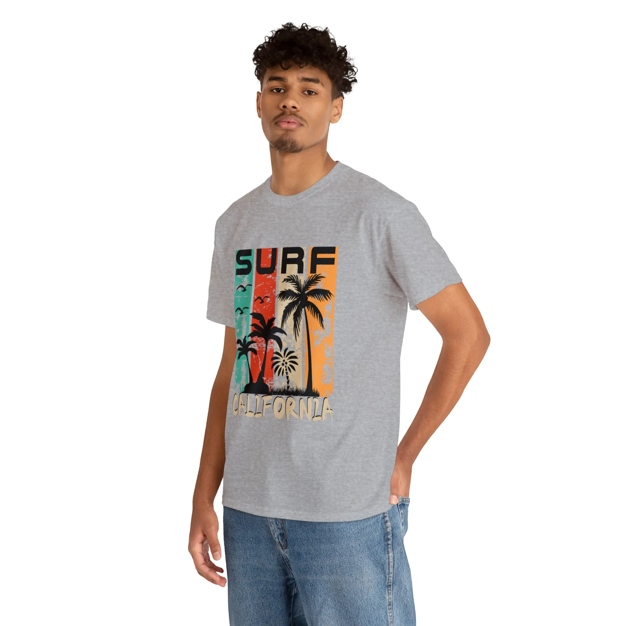 Surf California Cotton Tee