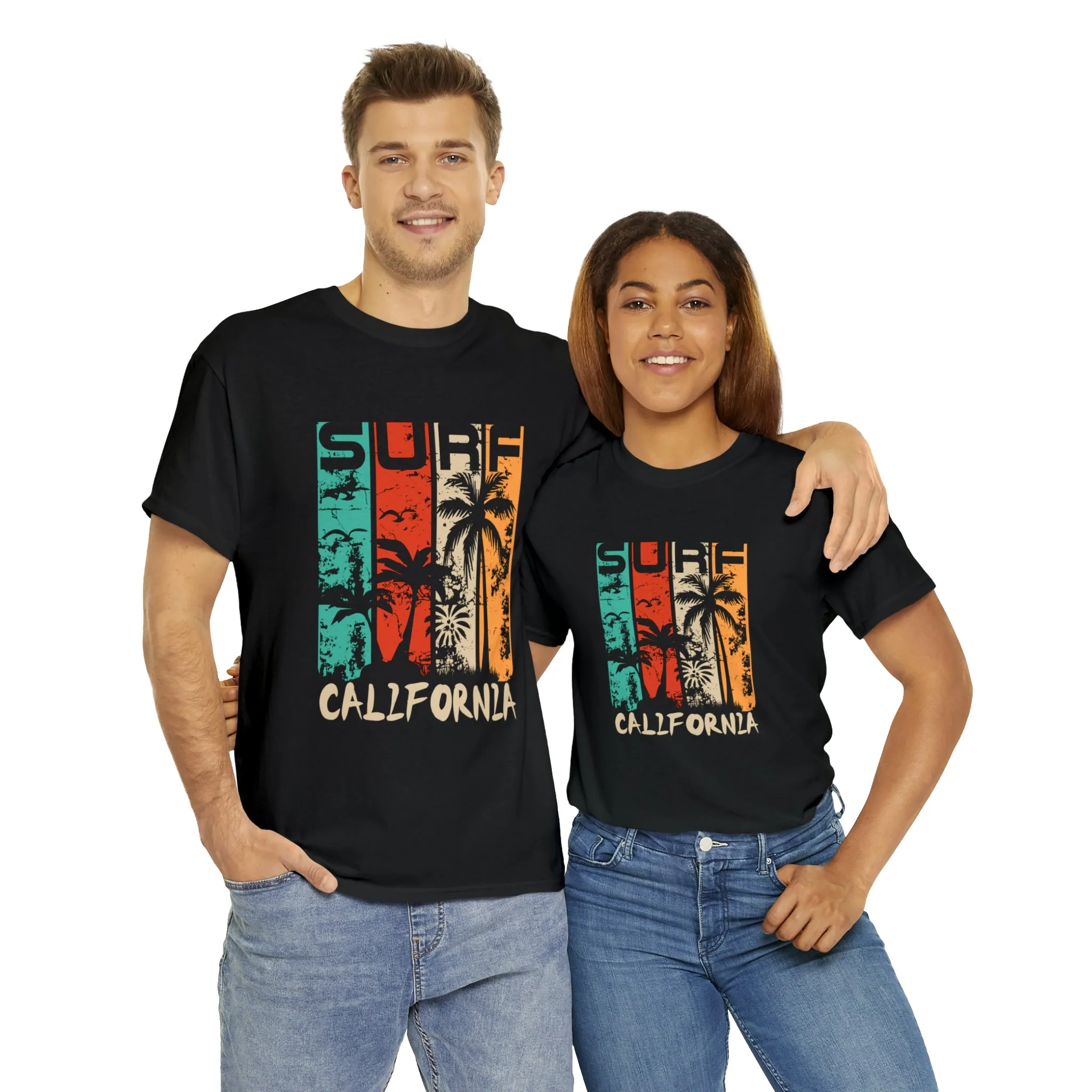 Surf California Cotton Tee