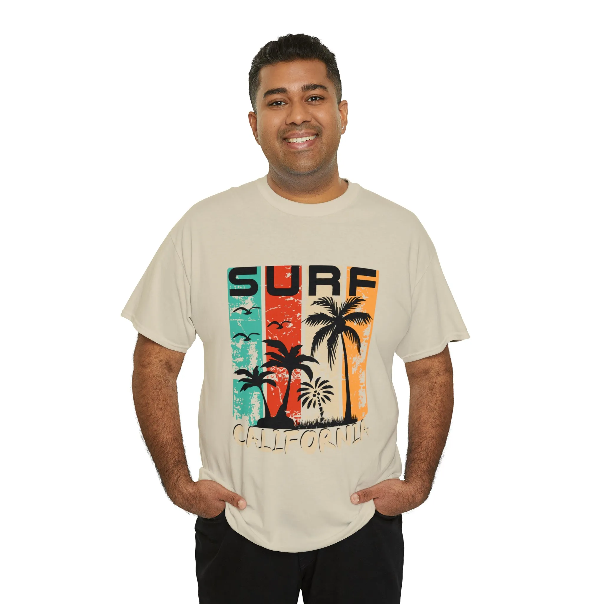 Surf California Cotton Tee