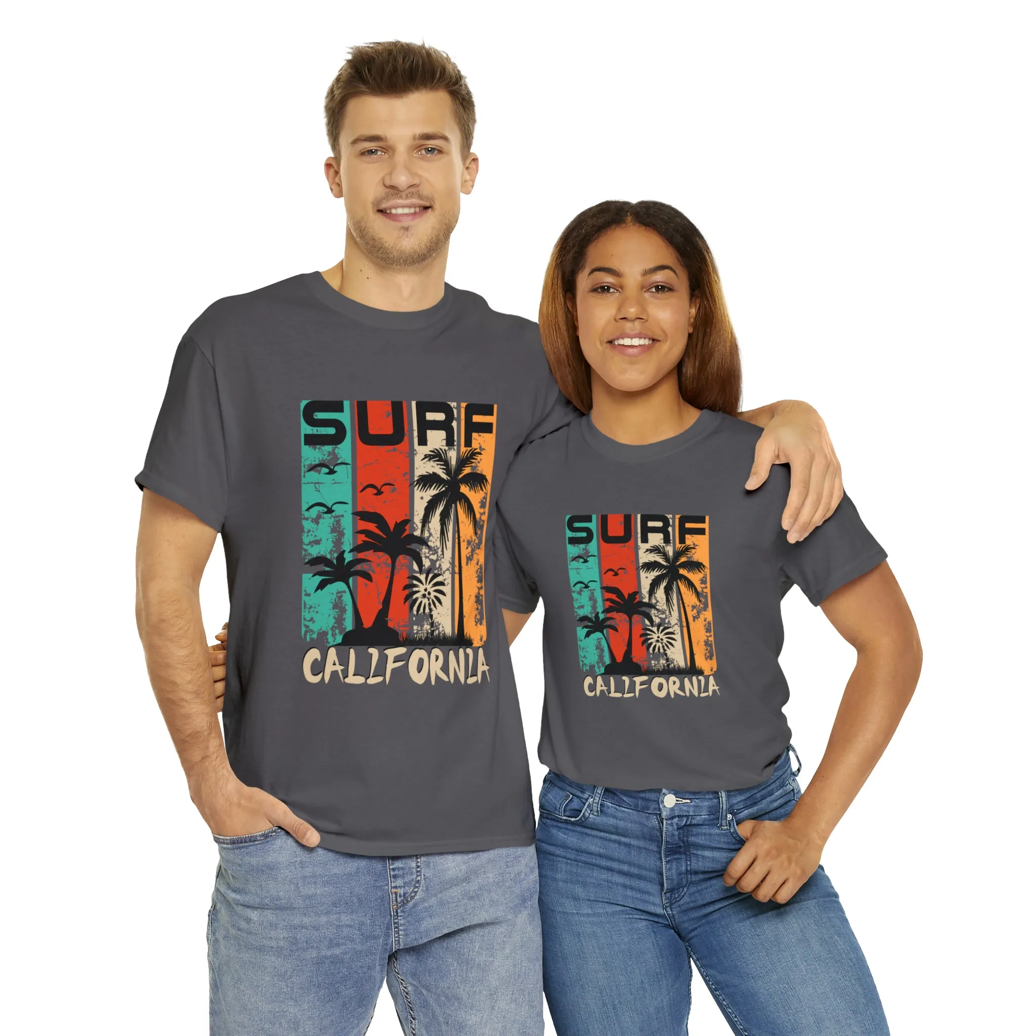 Surf California Cotton Tee