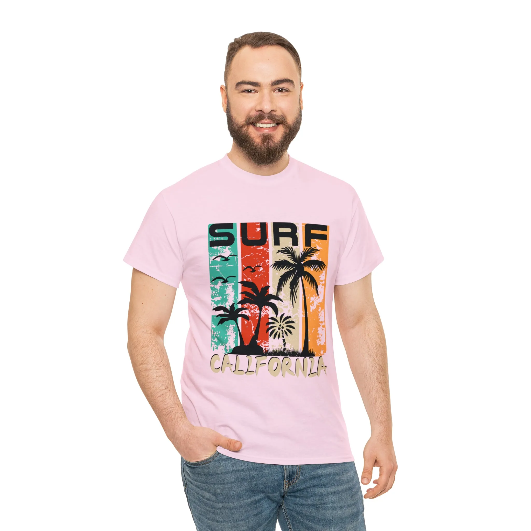 Surf California Cotton Tee
