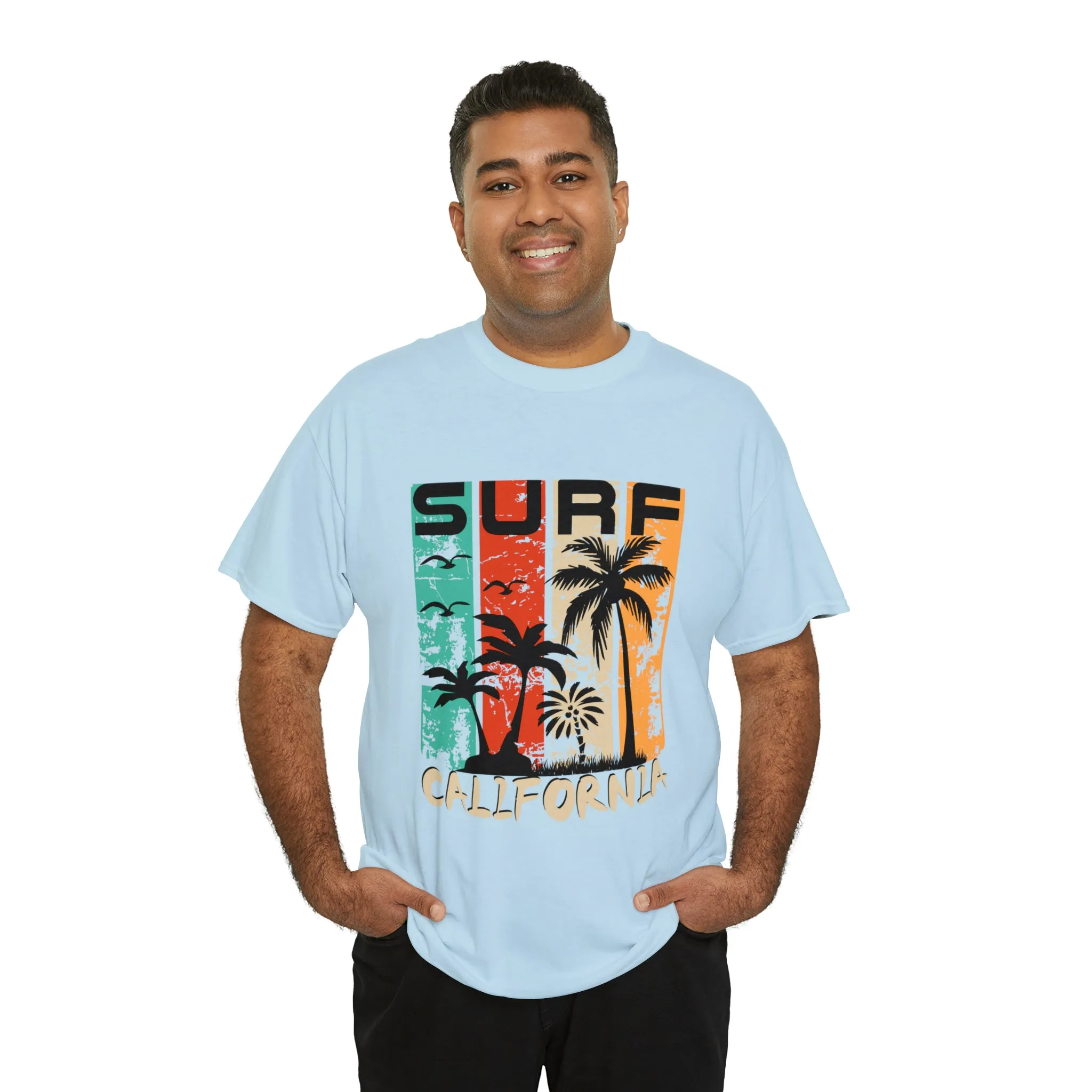Surf California Cotton Tee