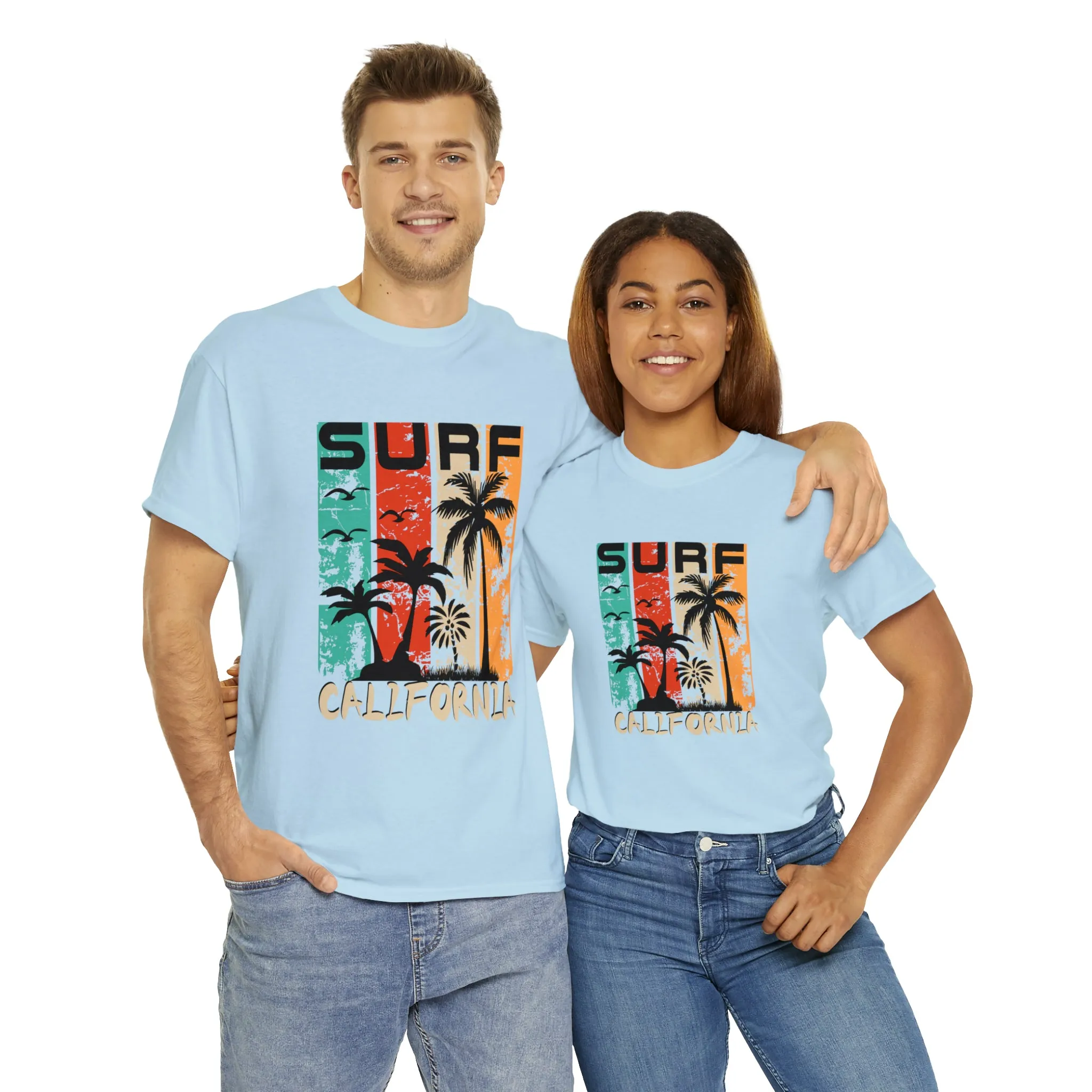 Surf California Cotton Tee