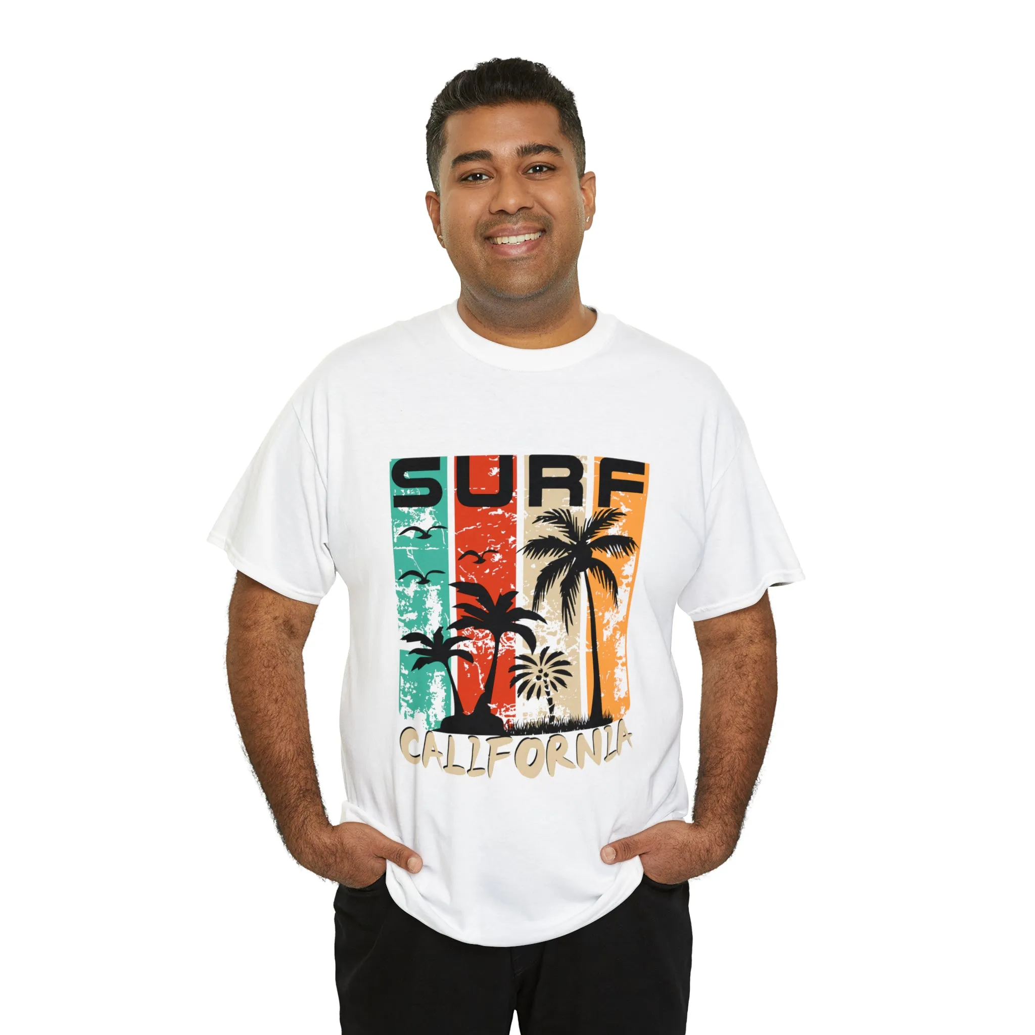 Surf California Cotton Tee