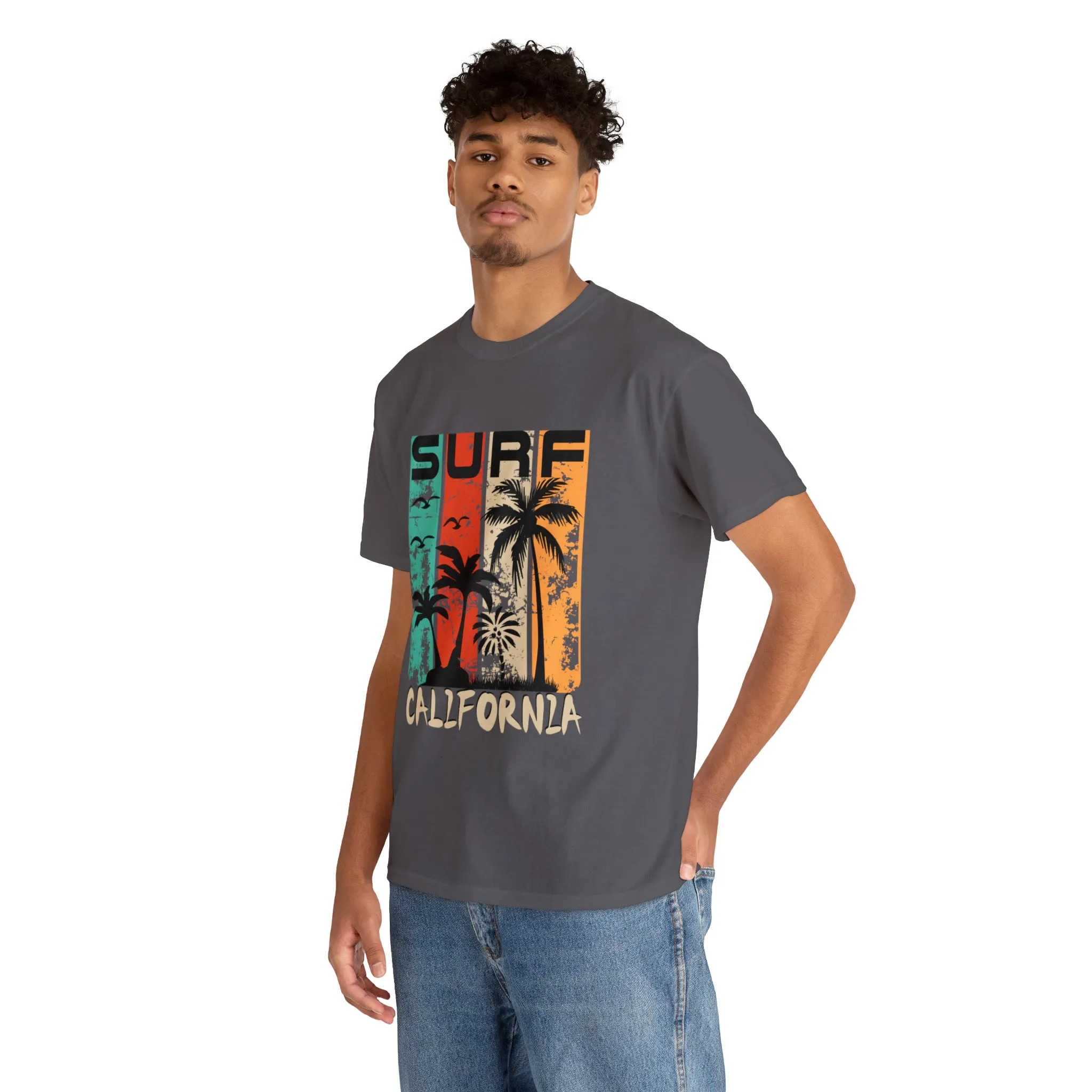 Surf California Cotton Tee