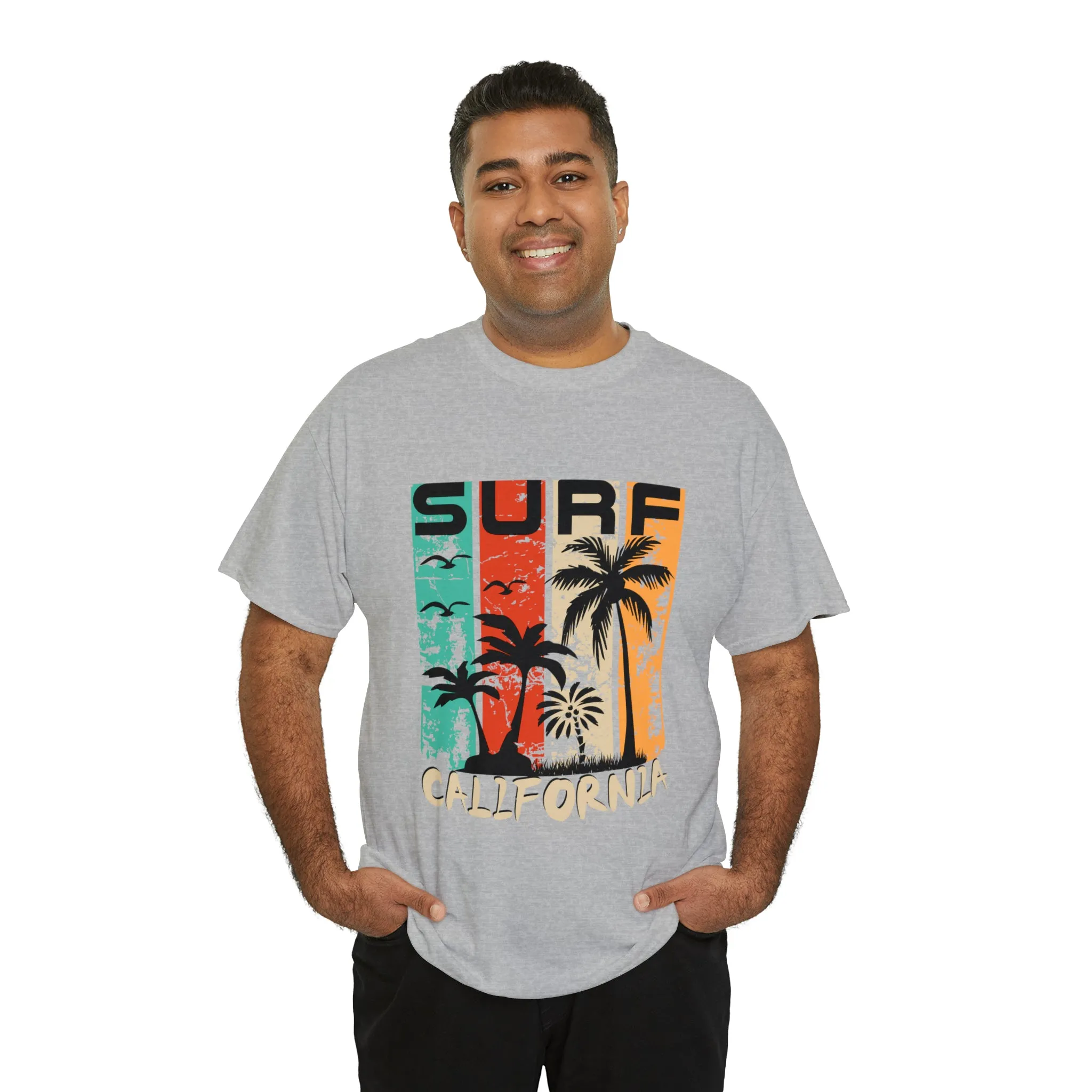 Surf California Cotton Tee