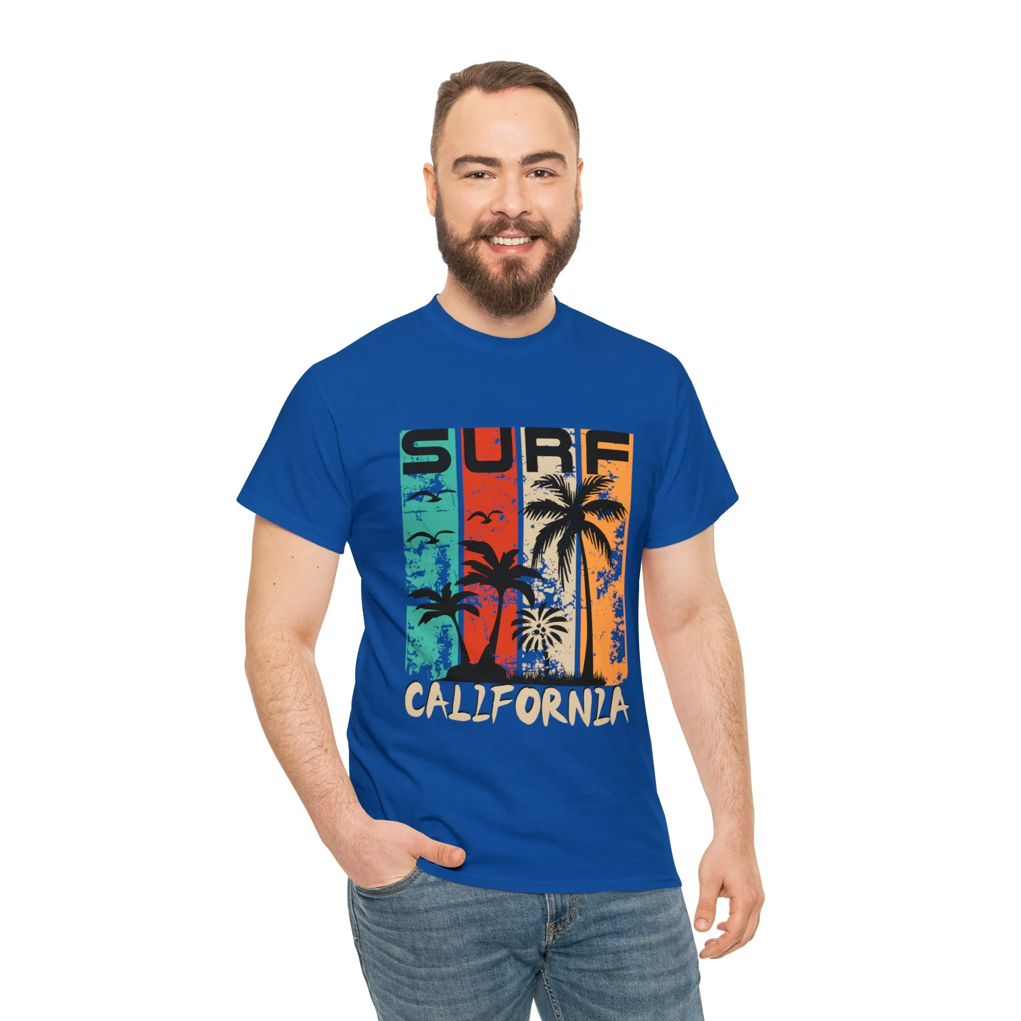 Surf California Cotton Tee