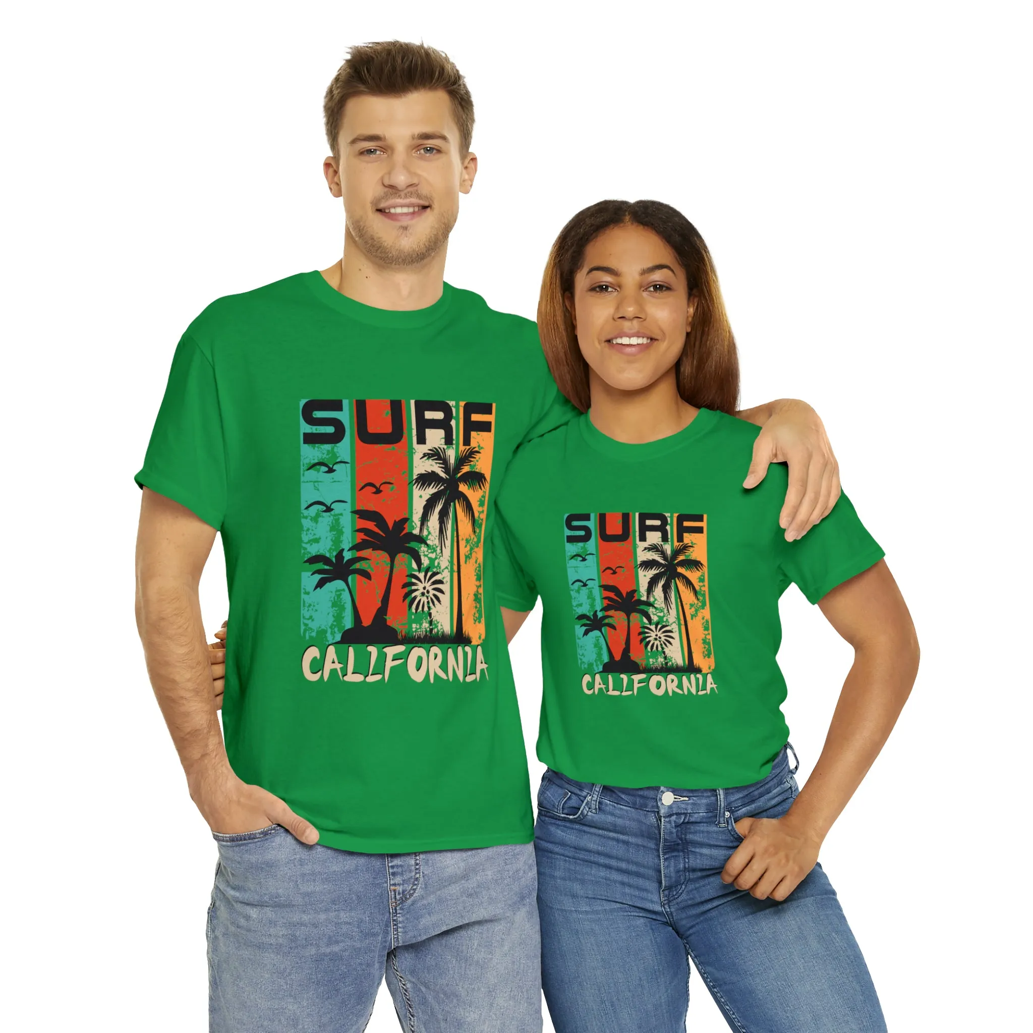 Surf California Cotton Tee