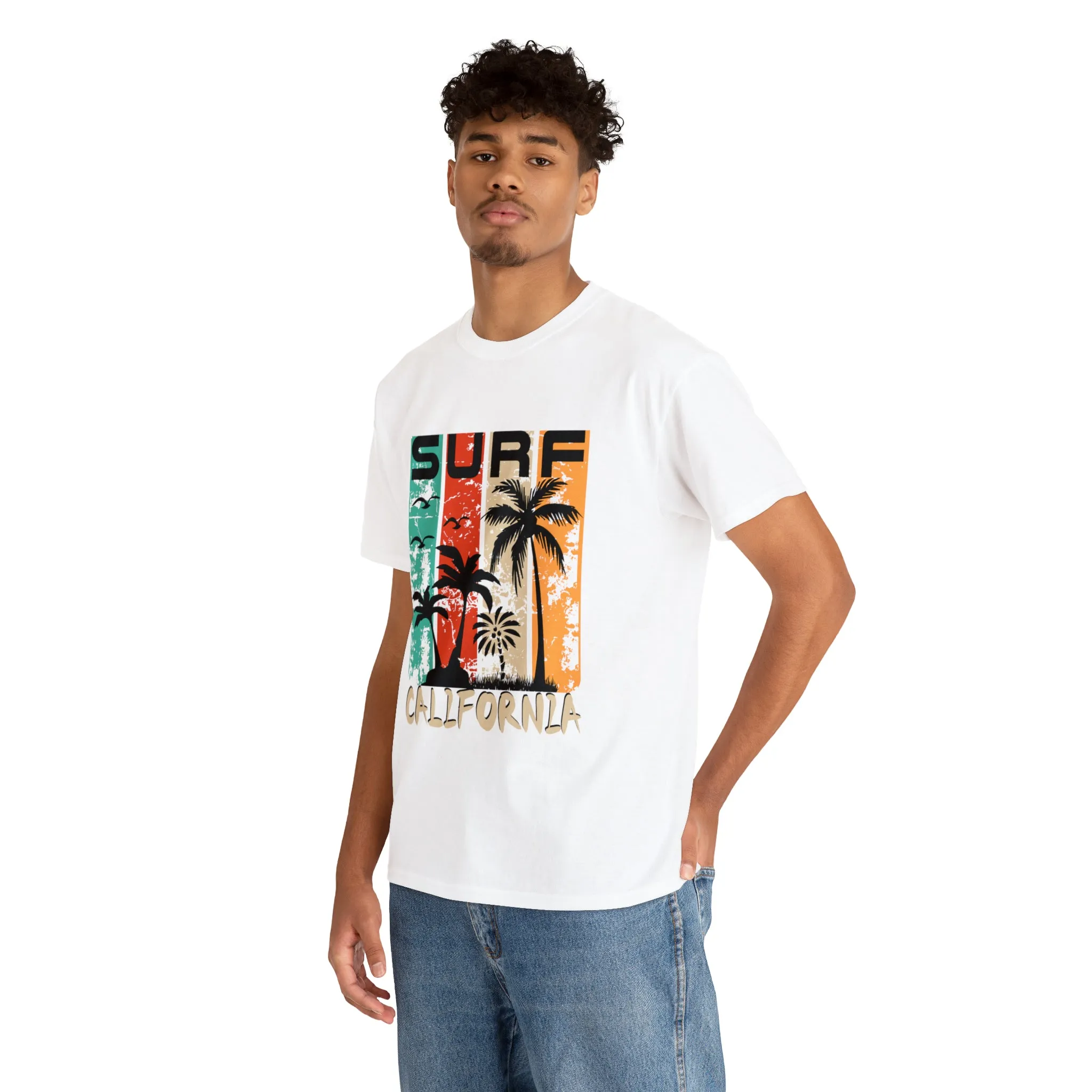 Surf California Cotton Tee