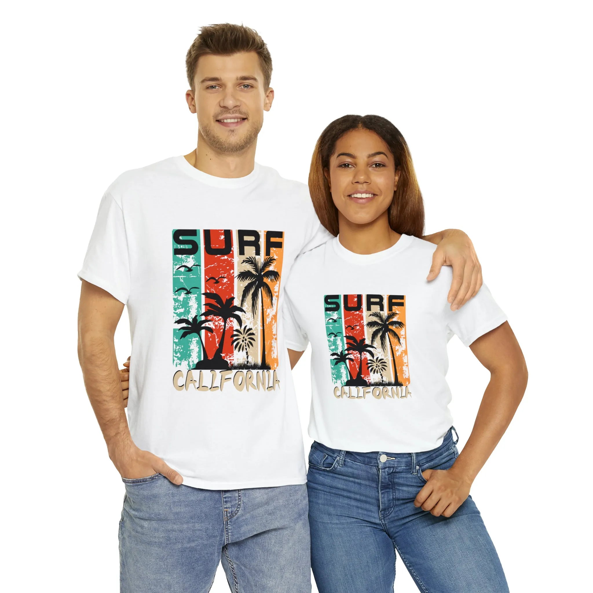 Surf California Cotton Tee