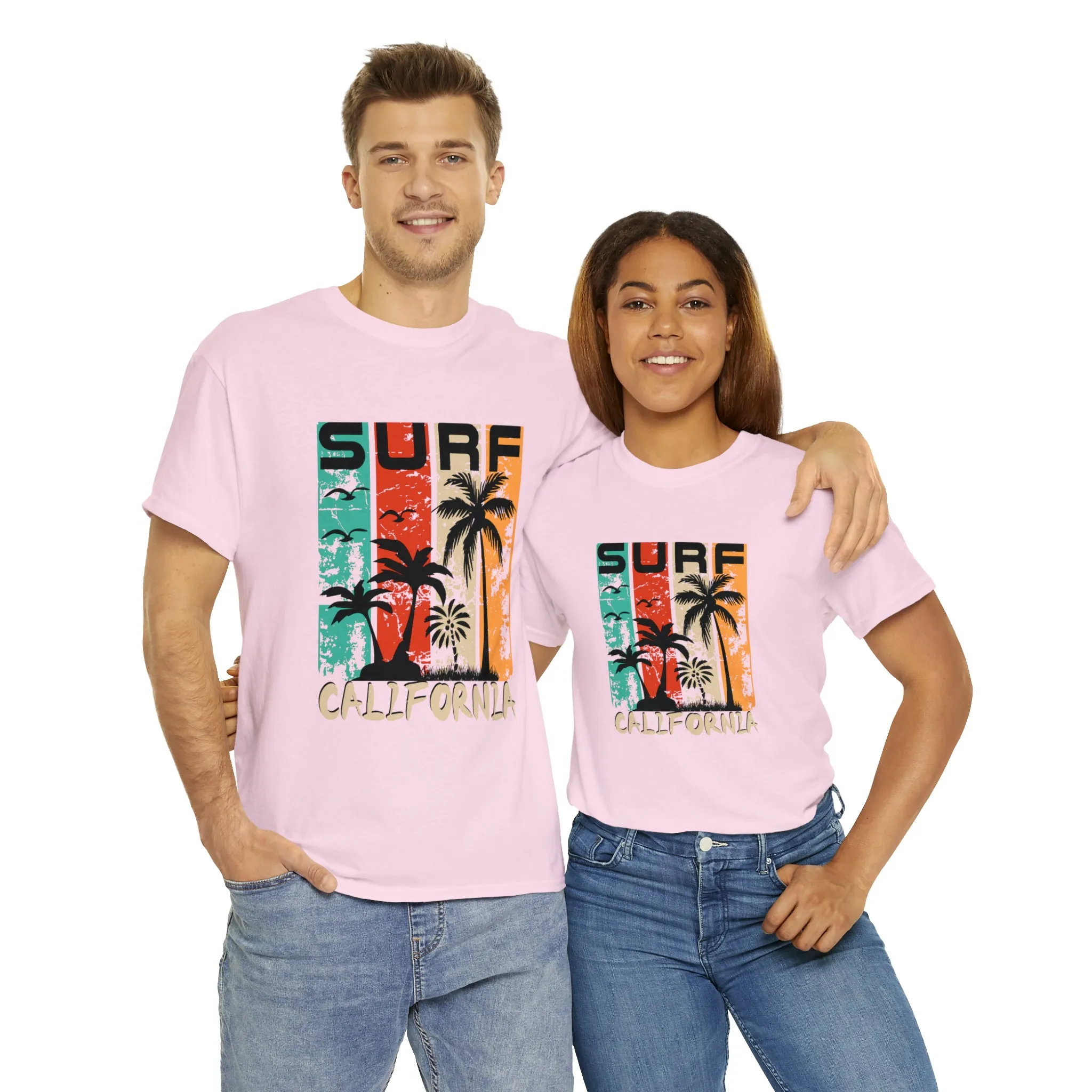 Surf California Cotton Tee