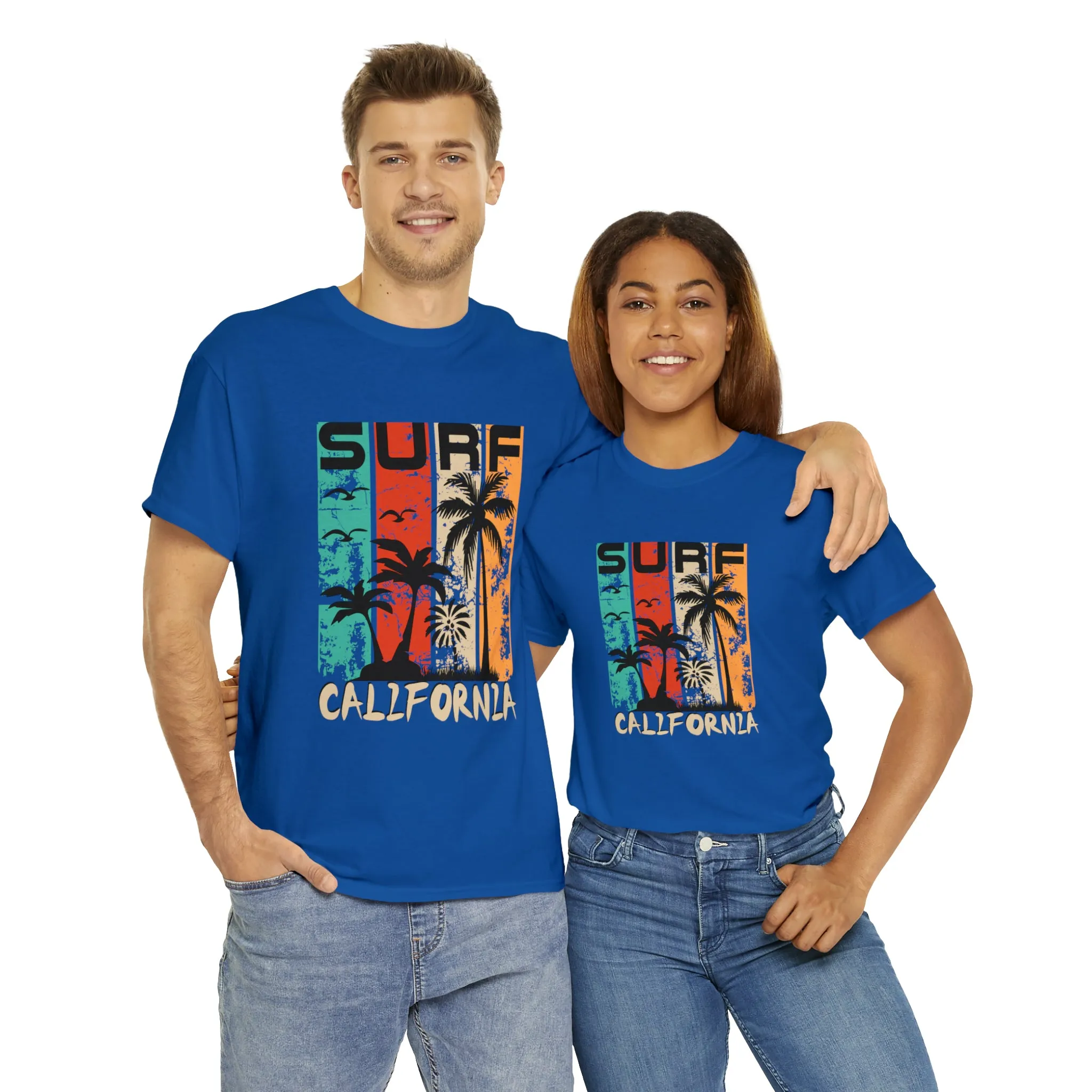 Surf California Cotton Tee
