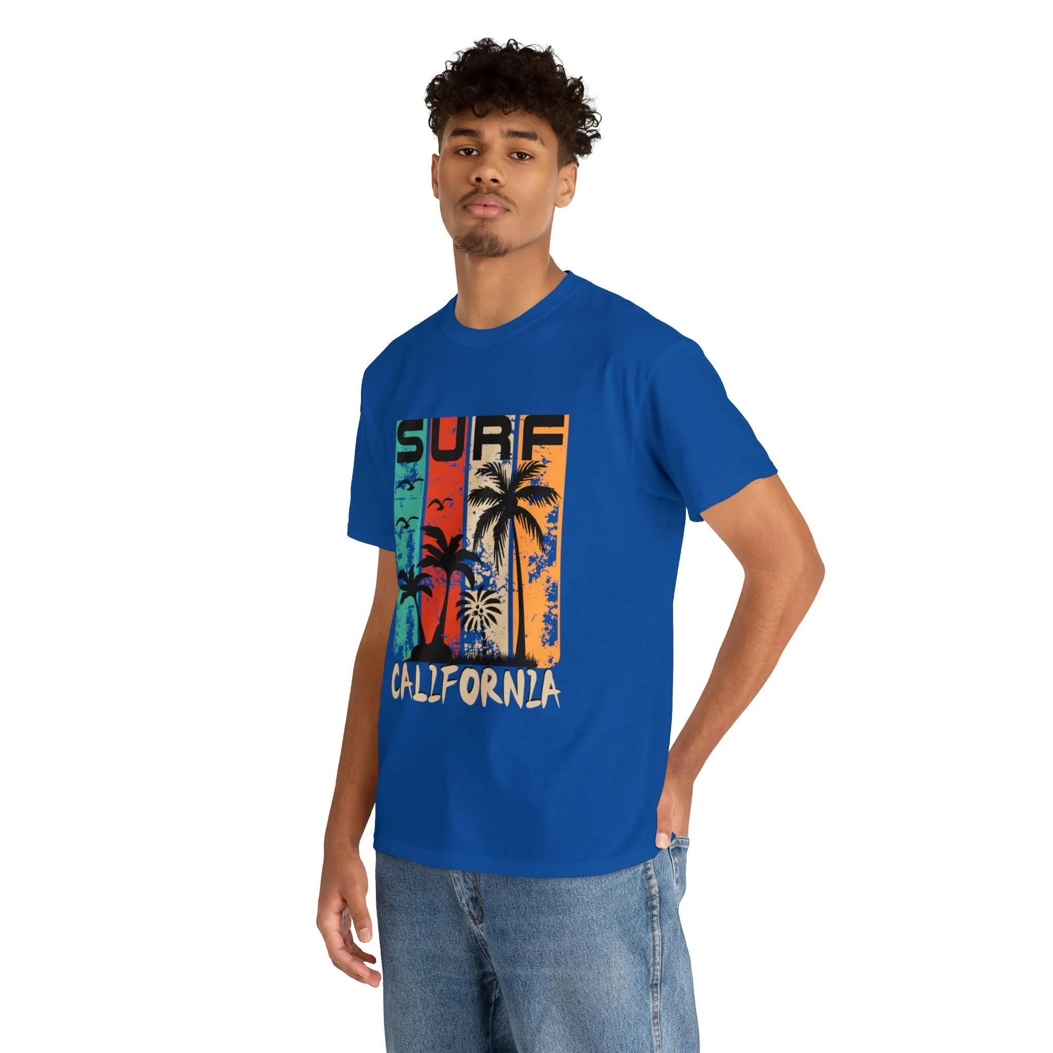 Surf California Cotton Tee