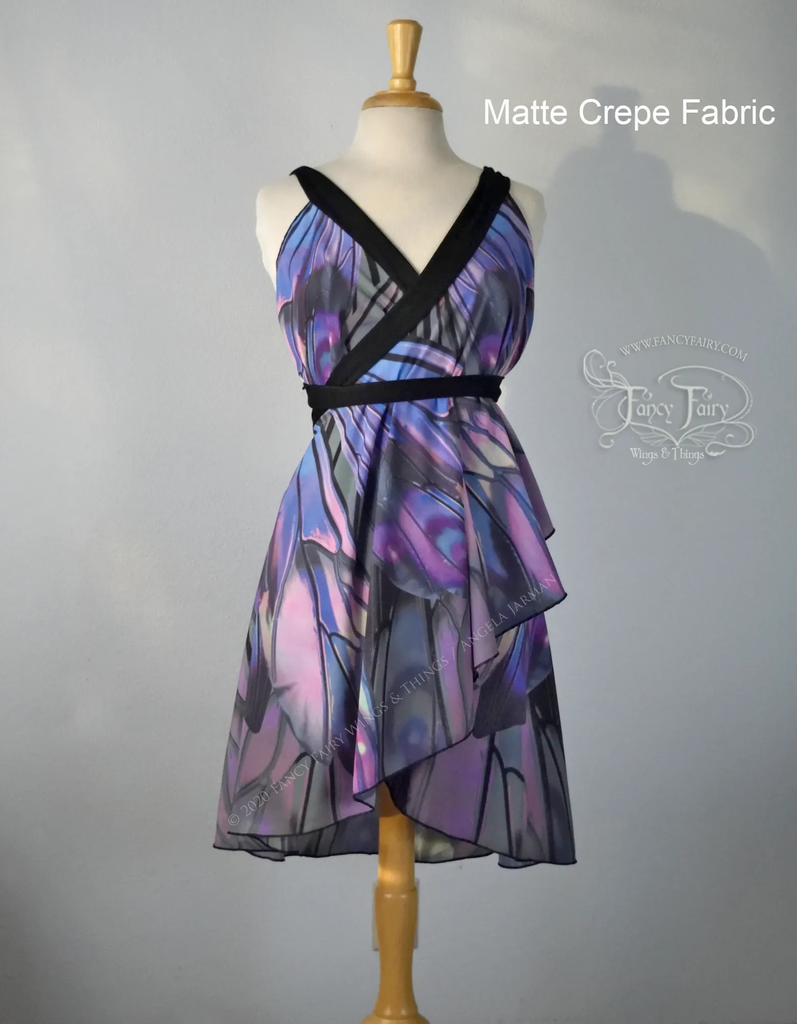 Unseelie Ellette Fairy Wing Wrap Skirt Made to Order