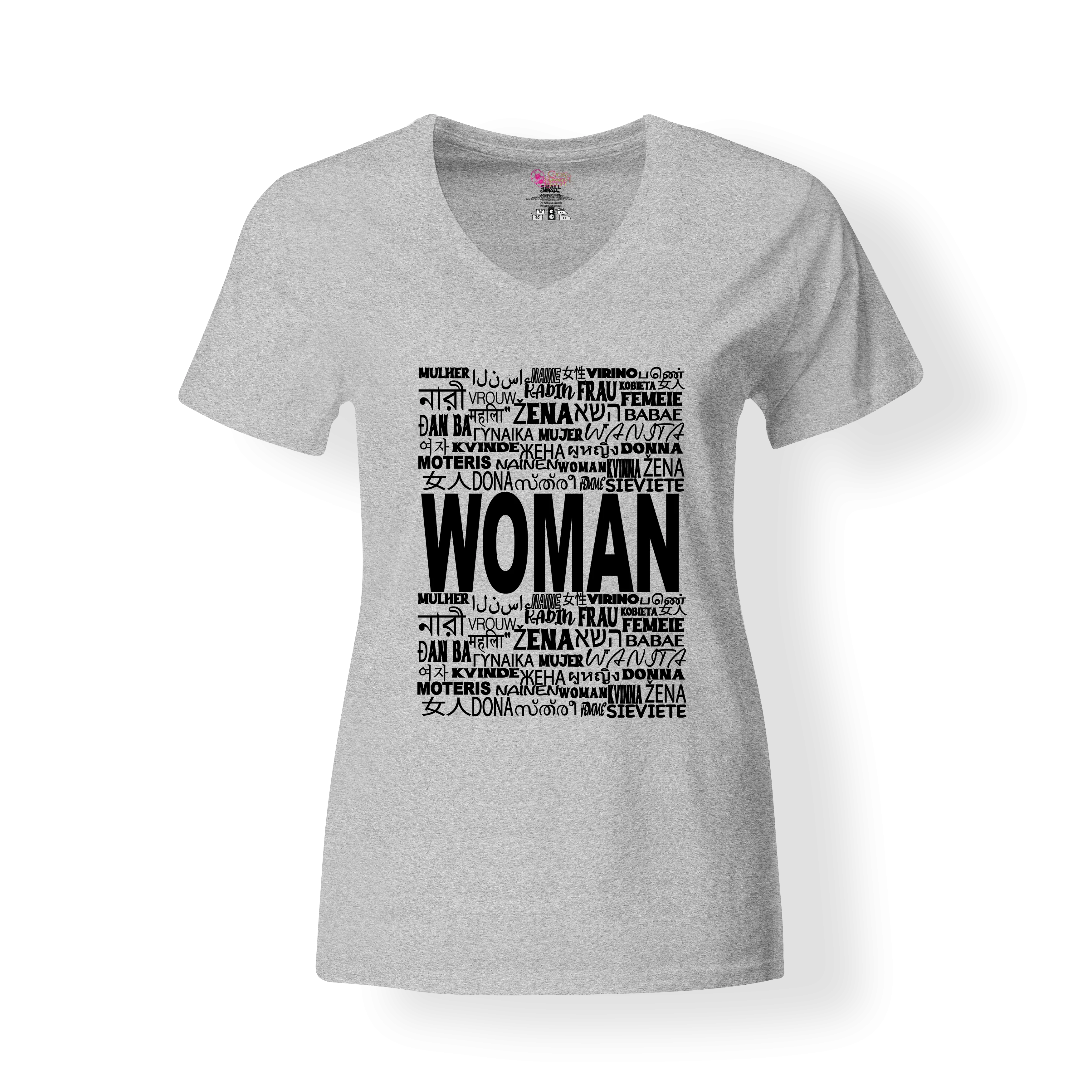 Woman in Every Language T-Shirt